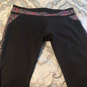 Fabletics black work out capris